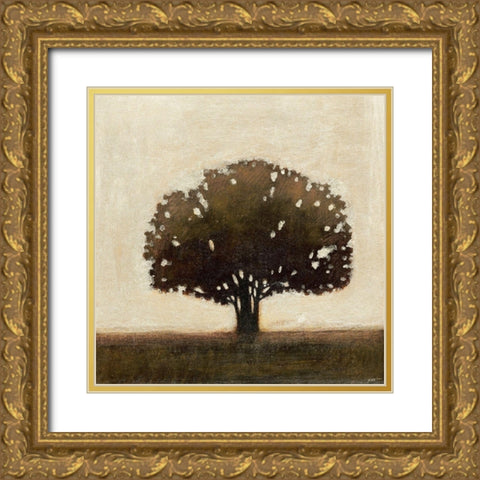 Tree of Solace II Gold Ornate Wood Framed Art Print with Double Matting by Wyatt Jr., Norman