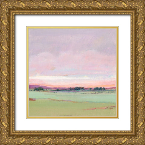Vivid Landscape II Gold Ornate Wood Framed Art Print with Double Matting by OToole, Tim