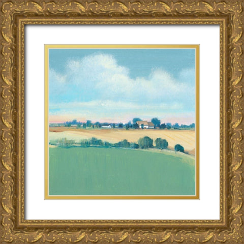 The Simple Life II Gold Ornate Wood Framed Art Print with Double Matting by OToole, Tim