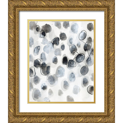 Encompass I Gold Ornate Wood Framed Art Print with Double Matting by Vess, June Erica