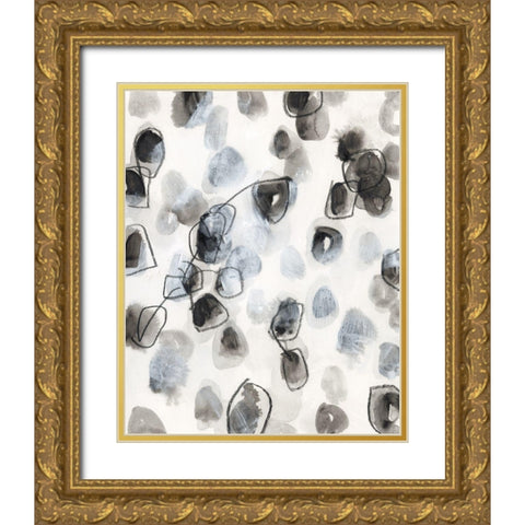 Encompass IV Gold Ornate Wood Framed Art Print with Double Matting by Vess, June Erica