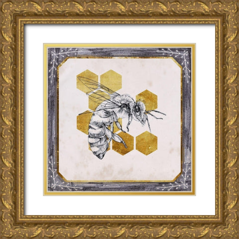 Pursue Sweetness II Gold Ornate Wood Framed Art Print with Double Matting by Wang, Melissa