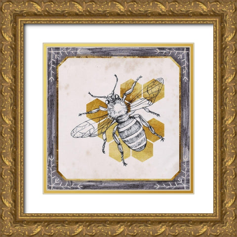 Pursue Sweetness IV Gold Ornate Wood Framed Art Print with Double Matting by Wang, Melissa