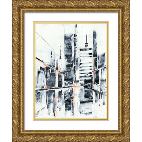 Sunset Refraction I Gold Ornate Wood Framed Art Print with Double Matting by Harper, Ethan