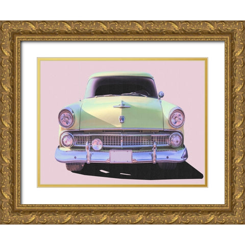 Vintage Ride VI Gold Ornate Wood Framed Art Print with Double Matting by Brown, Thomas