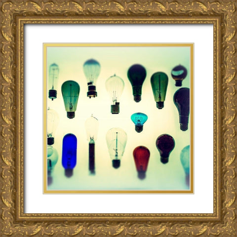 Vintage Office XI Gold Ornate Wood Framed Art Print with Double Matting by Brown, Thomas