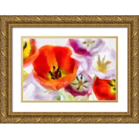 Best Wishes I Gold Ornate Wood Framed Art Print with Double Matting by Hartson-Weddle, Ryan
