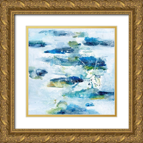 Going Home Again I Gold Ornate Wood Framed Art Print with Double Matting by Combs, Joyce