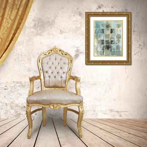Close Comfort II Gold Ornate Wood Framed Art Print with Double Matting by Combs, Joyce