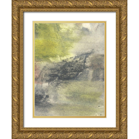 Ancient Drawing II Gold Ornate Wood Framed Art Print with Double Matting by Combs, Joyce