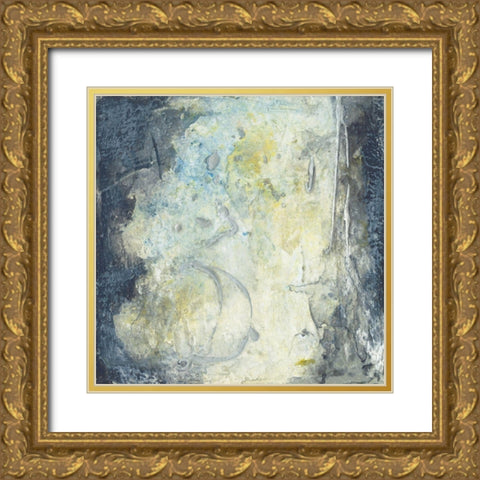 Shadows and Light II Gold Ornate Wood Framed Art Print with Double Matting by Combs, Joyce