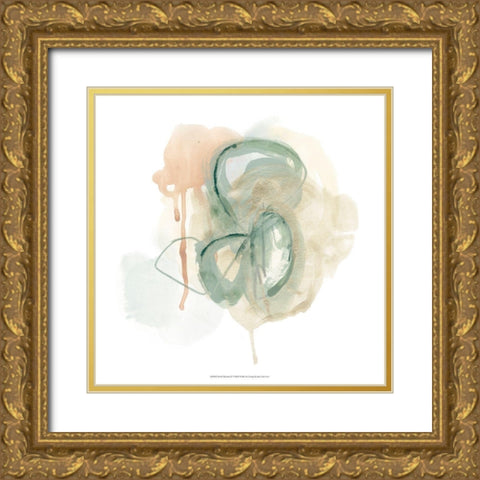 Pastel Theorem IV Gold Ornate Wood Framed Art Print with Double Matting by Vess, June Erica