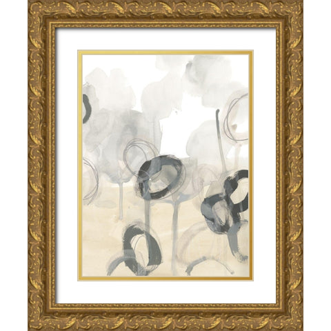 Periscope I Gold Ornate Wood Framed Art Print with Double Matting by Vess, June Erica