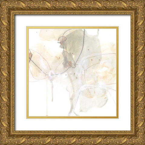 Subtle Shade I Gold Ornate Wood Framed Art Print with Double Matting by Vess, June Erica