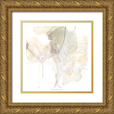 Subtle Shade I Gold Ornate Wood Framed Art Print with Double Matting by Vess, June Erica