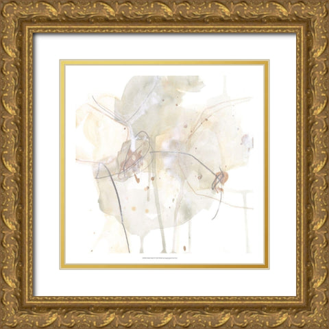 Subtle Shade II Gold Ornate Wood Framed Art Print with Double Matting by Vess, June Erica