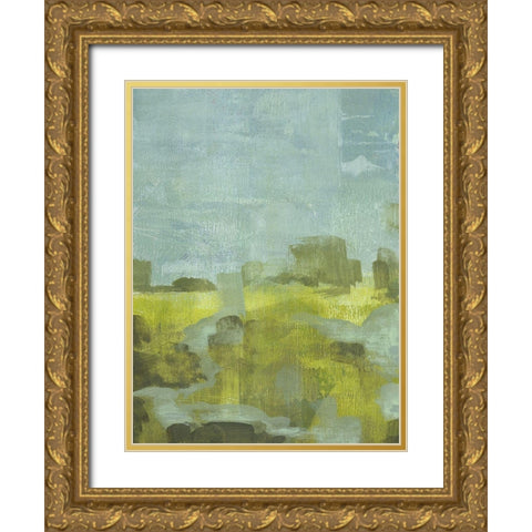 Overgrown Greenway II Gold Ornate Wood Framed Art Print with Double Matting by Green, Jacob