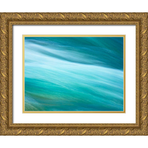 Before the Falls I Gold Ornate Wood Framed Art Print with Double Matting by McLoughlin, James