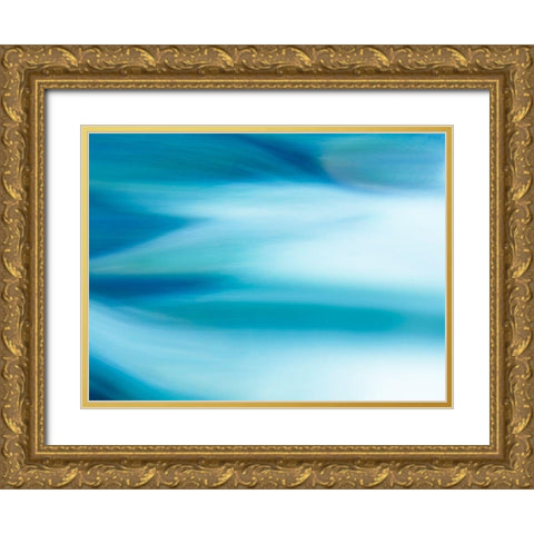 Before the Falls II Gold Ornate Wood Framed Art Print with Double Matting by McLoughlin, James