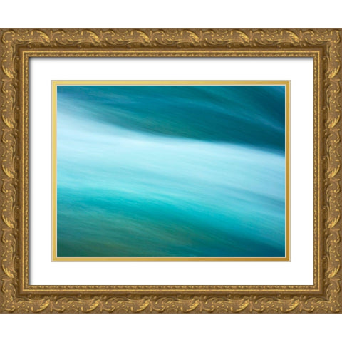 Before the Falls III Gold Ornate Wood Framed Art Print with Double Matting by McLoughlin, James