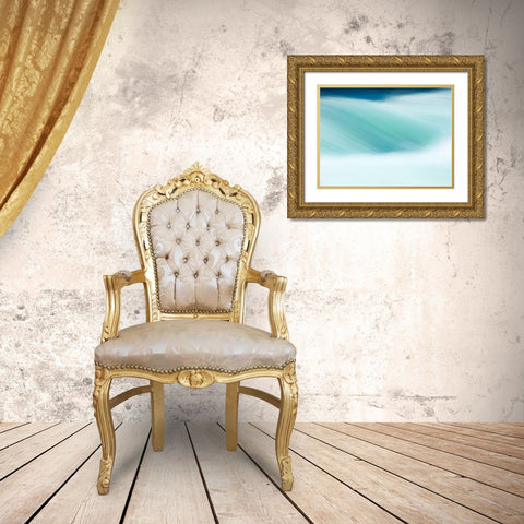 Before the Falls IV Gold Ornate Wood Framed Art Print with Double Matting by McLoughlin, James