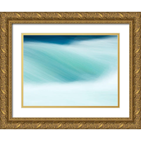 Before the Falls IV Gold Ornate Wood Framed Art Print with Double Matting by McLoughlin, James