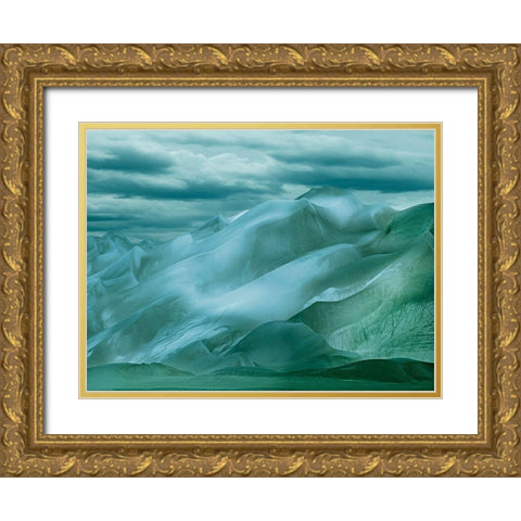 Colorado Dunes IV Gold Ornate Wood Framed Art Print with Double Matting by McLoughlin, James