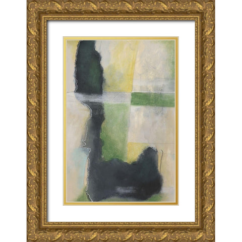 Meditative View II Gold Ornate Wood Framed Art Print with Double Matting by Moore, Regina