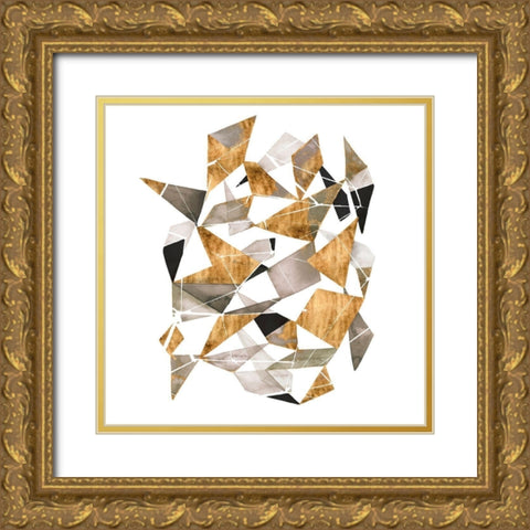 Gilded Chrysalis I Gold Ornate Wood Framed Art Print with Double Matting by Popp, Grace