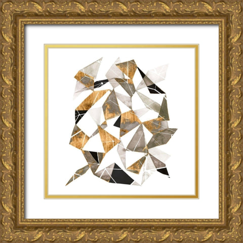 Gilded Chrysalis II Gold Ornate Wood Framed Art Print with Double Matting by Popp, Grace