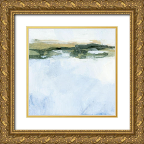 Hazy Bray I Gold Ornate Wood Framed Art Print with Double Matting by Borges, Victoria