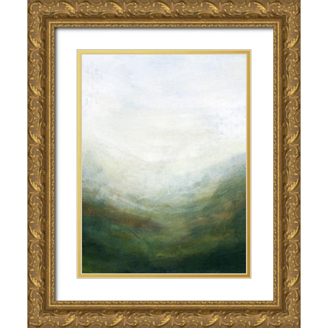 Sun Dust I Gold Ornate Wood Framed Art Print with Double Matting by Popp, Grace