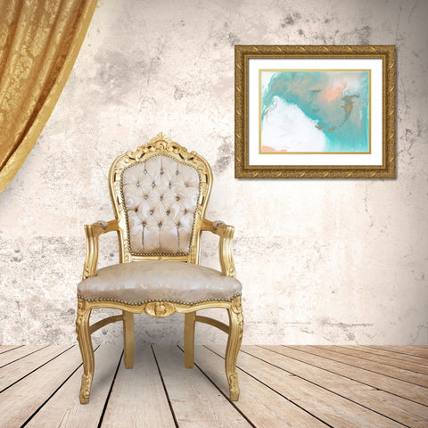 Raja Ampat I Gold Ornate Wood Framed Art Print with Double Matting by Fagalde, Jarman