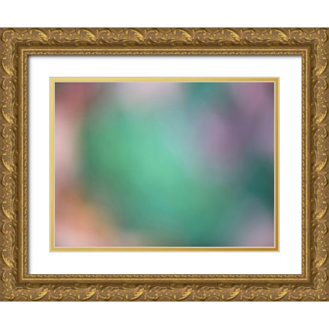 Soft Landscape IX Gold Ornate Wood Framed Art Print with Double Matting by McLoughlin, James