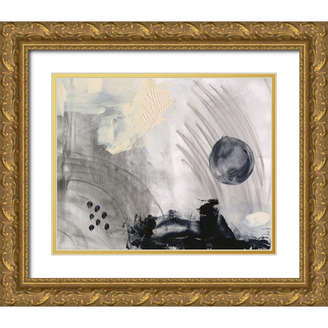 Astral Plane II Gold Ornate Wood Framed Art Print with Double Matting by Green, Jacob