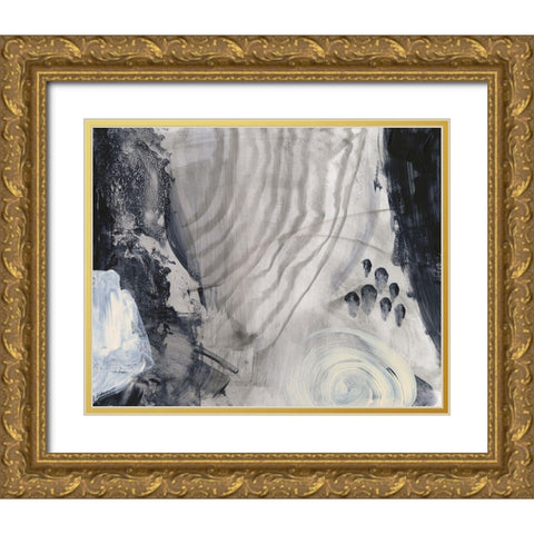 Astral Plane III Gold Ornate Wood Framed Art Print with Double Matting by Green, Jacob