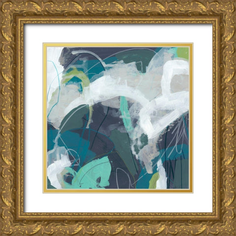 Trassel I Gold Ornate Wood Framed Art Print with Double Matting by Vess, June Erica
