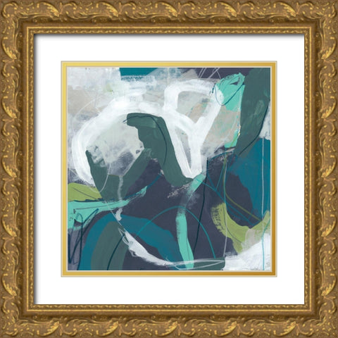 Trassel II Gold Ornate Wood Framed Art Print with Double Matting by Vess, June Erica