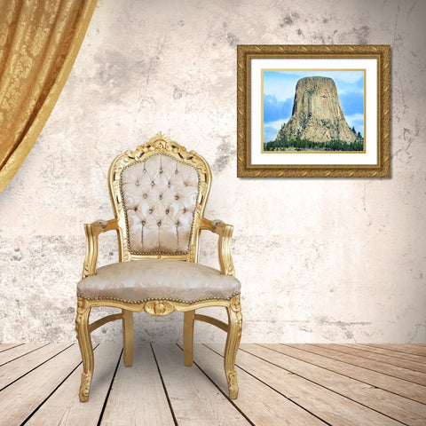 Western Landscape Photo V Gold Ornate Wood Framed Art Print with Double Matting by McLoughlin, James