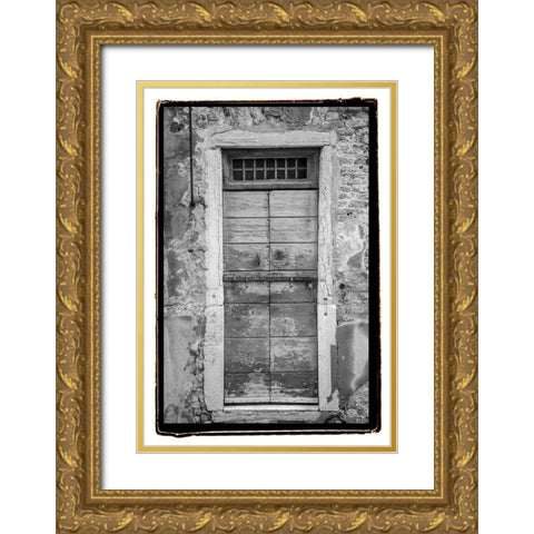 Timeworn Gold Ornate Wood Framed Art Print with Double Matting by DeNardo, Laura