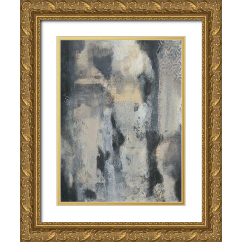 Oscuro I Gold Ornate Wood Framed Art Print with Double Matting by Moore, Regina