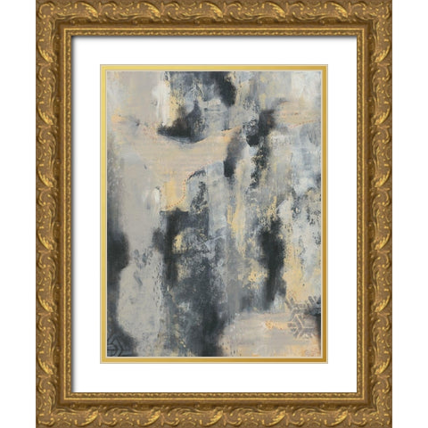 Oscuro II Gold Ornate Wood Framed Art Print with Double Matting by Moore, Regina