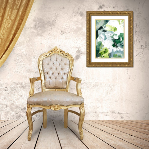 Jungle Marble I Gold Ornate Wood Framed Art Print with Double Matting by Vess, June Erica