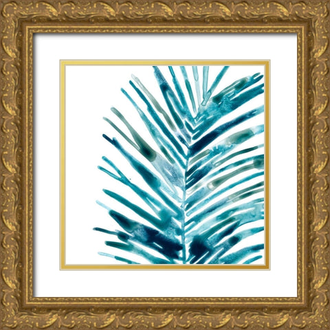 Tropical Jewel III Gold Ornate Wood Framed Art Print with Double Matting by Vess, June Erica