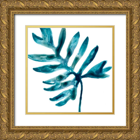 Tropical Jewel IV Gold Ornate Wood Framed Art Print with Double Matting by Vess, June Erica