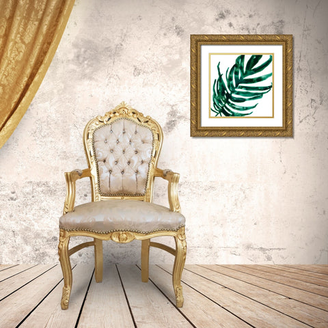 Tropical Jewel VI Gold Ornate Wood Framed Art Print with Double Matting by Vess, June Erica