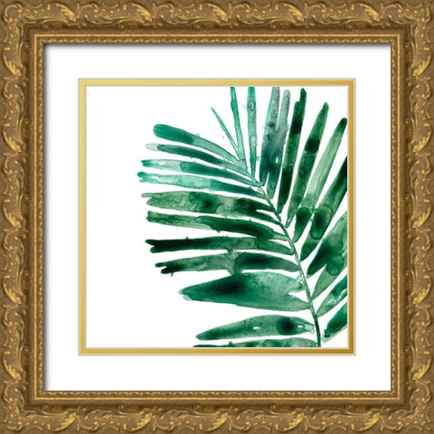 Tropical Jewel VII Gold Ornate Wood Framed Art Print with Double Matting by Vess, June Erica