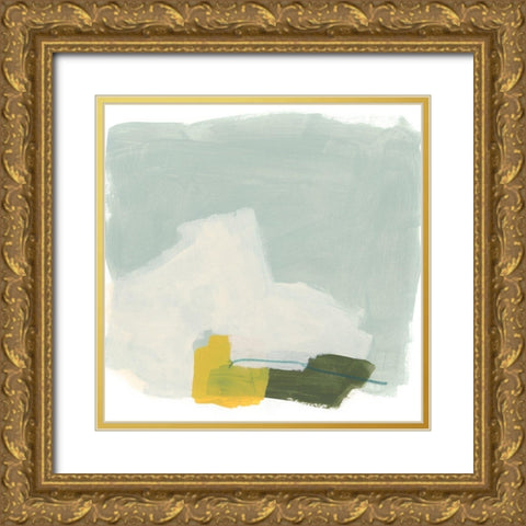 Tilt IV Gold Ornate Wood Framed Art Print with Double Matting by Vess, June Erica