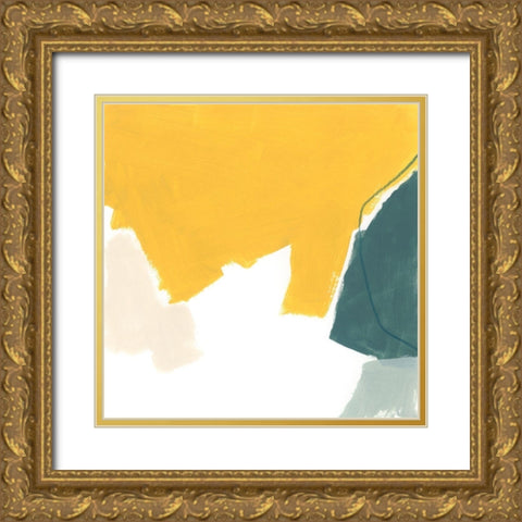 Tilt VIII Gold Ornate Wood Framed Art Print with Double Matting by Vess, June Erica