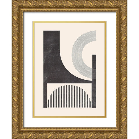 Unknown Space II Gold Ornate Wood Framed Art Print with Double Matting by Wang, Melissa